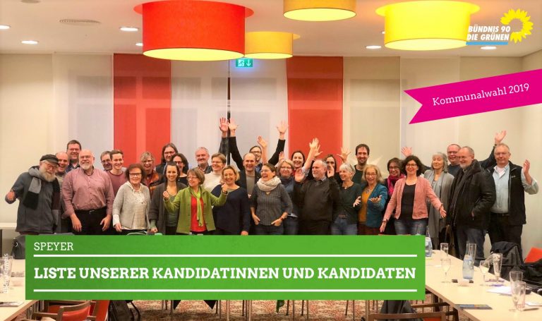 Kandidatinnen und Kandidaten Kommunalwahl 2019