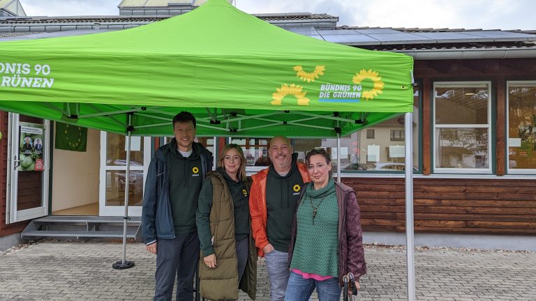 Netzwerken auf dem Herbstfest